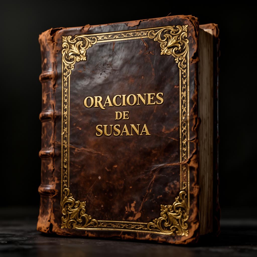 Portada del libro de Oraciones de Susana